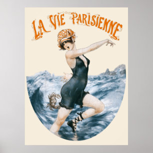 Póster La Vie Parisienne - Un pince sans rire ou le souve