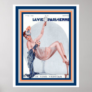 Póster La Vie Parsienne Fiesta Chica Poster 16 x 20