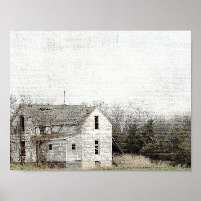 Póster La vieja casa de Missouri (Frente)