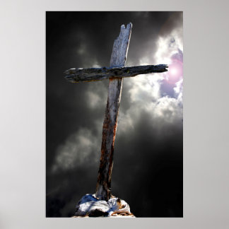 Póster La vieja cruz asaltada