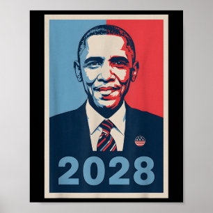 Póster La vieja elección patriótica política de Obama 202