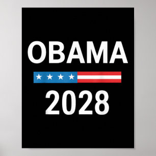 Póster La vieja elección patriótica política de Obama 202
