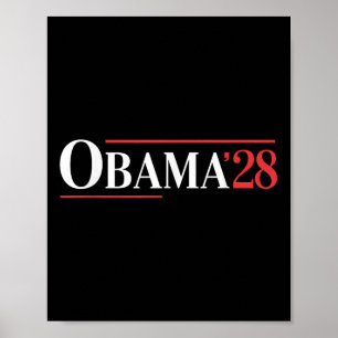 Póster La vieja elección patriótica política de Obama 202