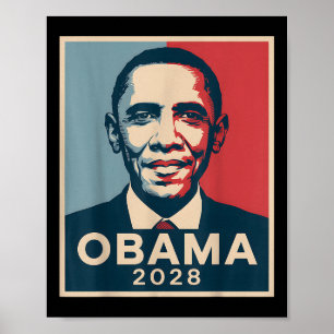 Póster La vieja elección patriótica política de Obama 202