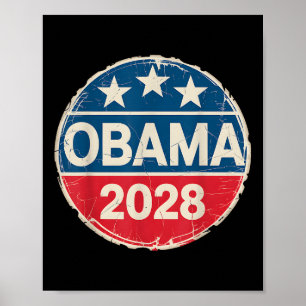 Póster La vieja elección patriótica política de Obama 202