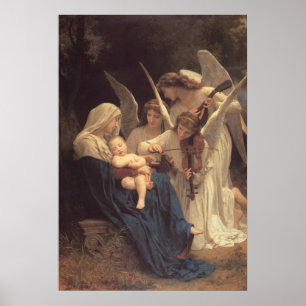 Póster La Vierge Aux Anges