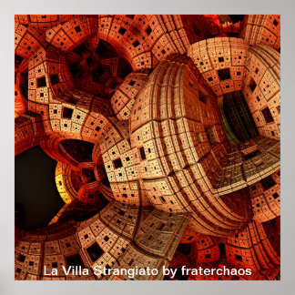 Póster La Villa Strangianto by fraterchaos