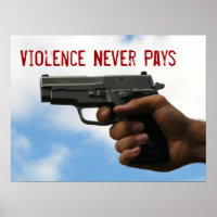 La violencia nunca paga