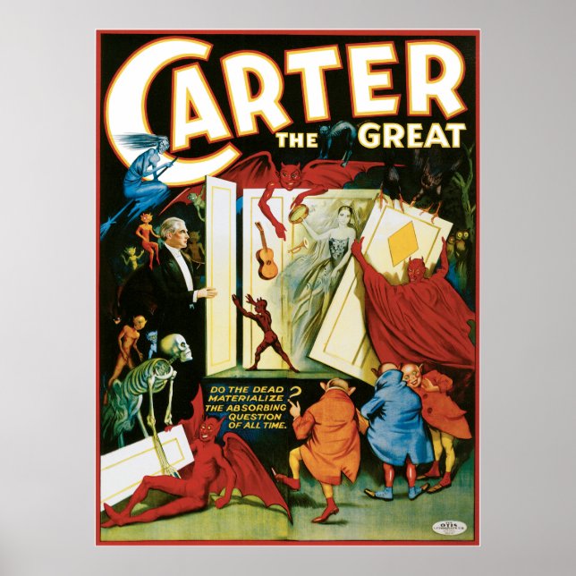 Póster La virgen Carter el grande, ¿se materializan los m (Frente)