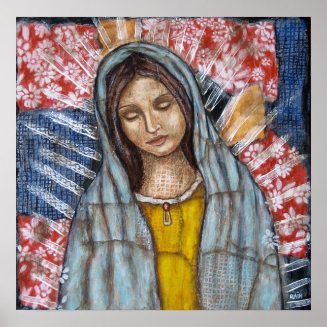Póster La Virgen de Guadalupe (Frente)