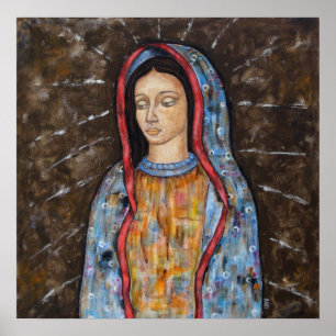 Póster La Virgen de Guadalupe Poster