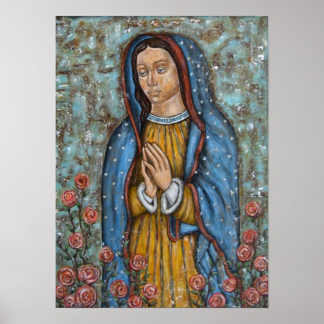 Póster La Virgen de Guadalupe - Poster (Frente)