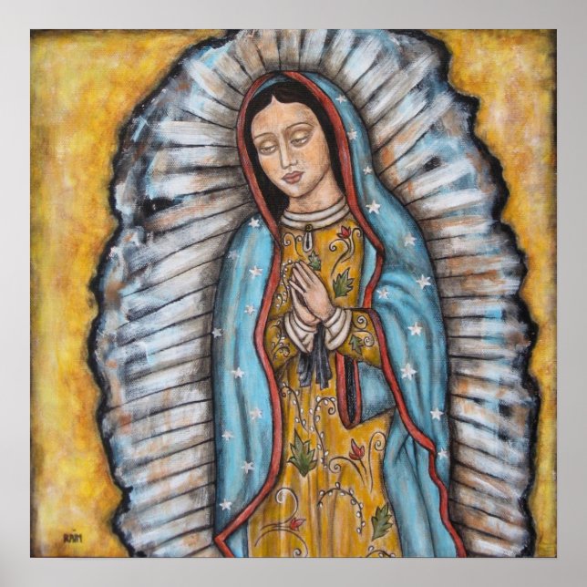 Póster La Virgen de Guadalupe Poster (Frente)