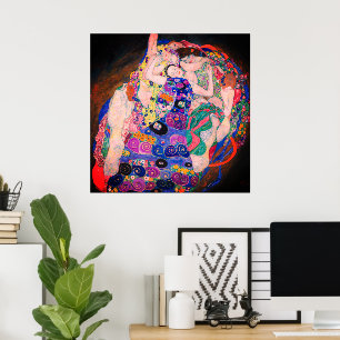 Póster La Virgen de Gustav Klimt