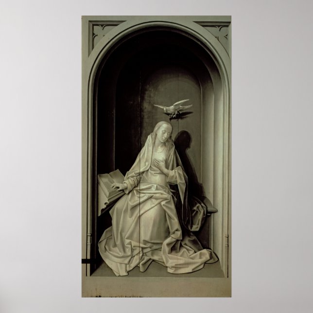 Póster La Virgen de la Anunciación (Frente)