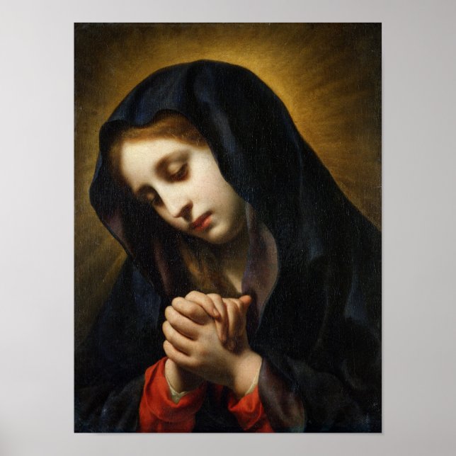 Póster La Virgen de la Anunciación, c.1653-55 (Frente)