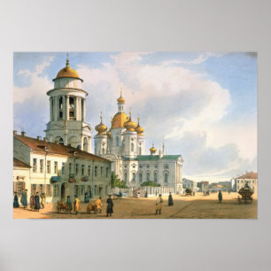 Póster La Virgen de la iglesia de Vladimir