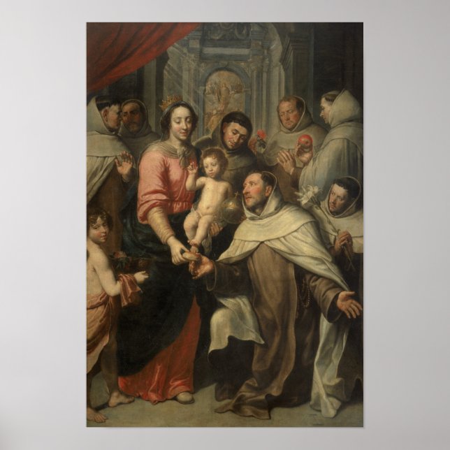 Póster La Virgen de las Carmelitas (Frente)