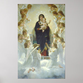 Póster La Virgen de los Ángeles, Regina Angelorum