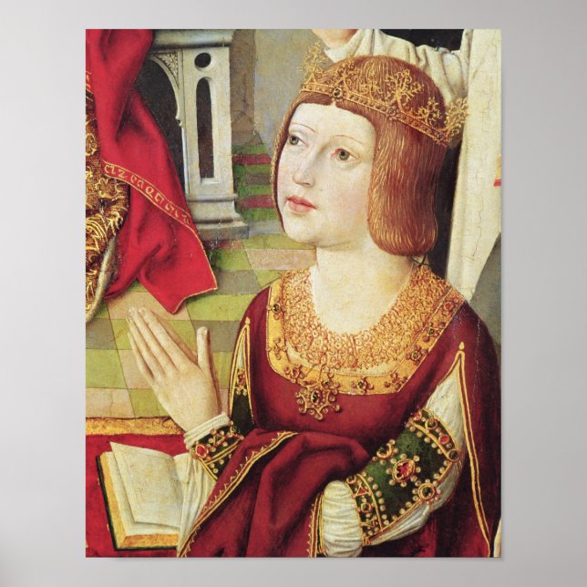Póster La Virgen de los Reyes Católicos (Frente)