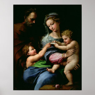 Póster La Virgen del Rosa, c.1518