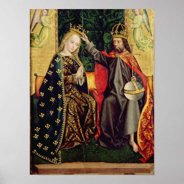 Póster La Virgen Enronada, del Altar Domo, 1499 (Frente)
