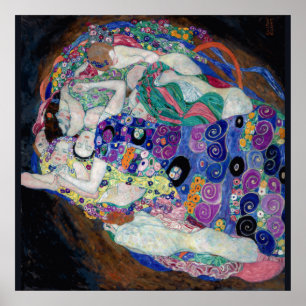 Póster La Virgen, Gustav Klimt Poster