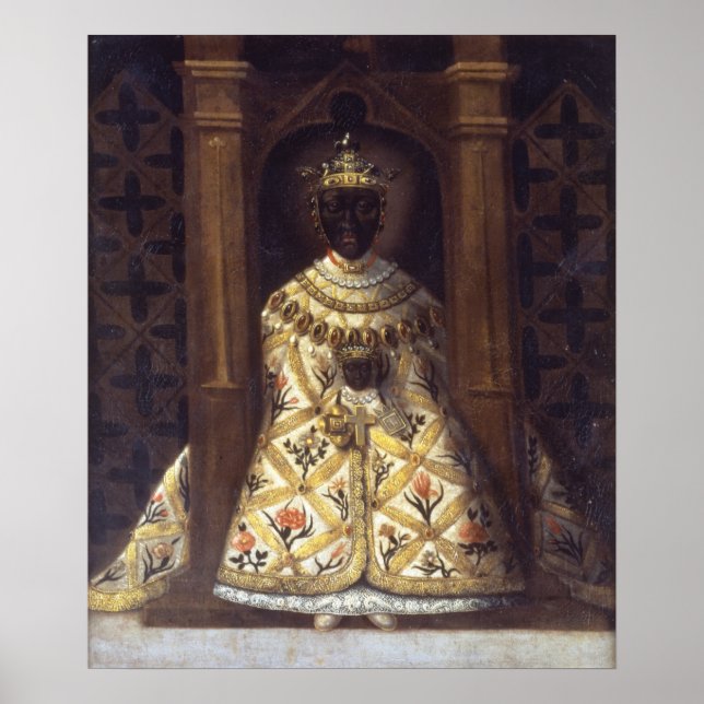 Póster La Virgen Negra en la Chadaraita (Frente)