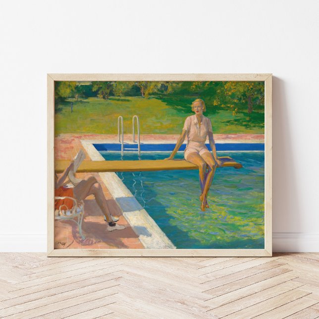 Póster La Viscondesa Castlerosse | Sir John Lavery (Subido por el creador)