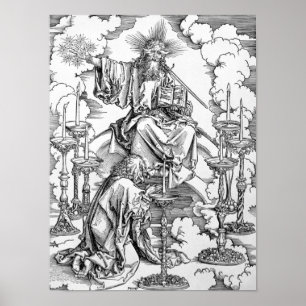 Póster La visión de los siete candelabros
