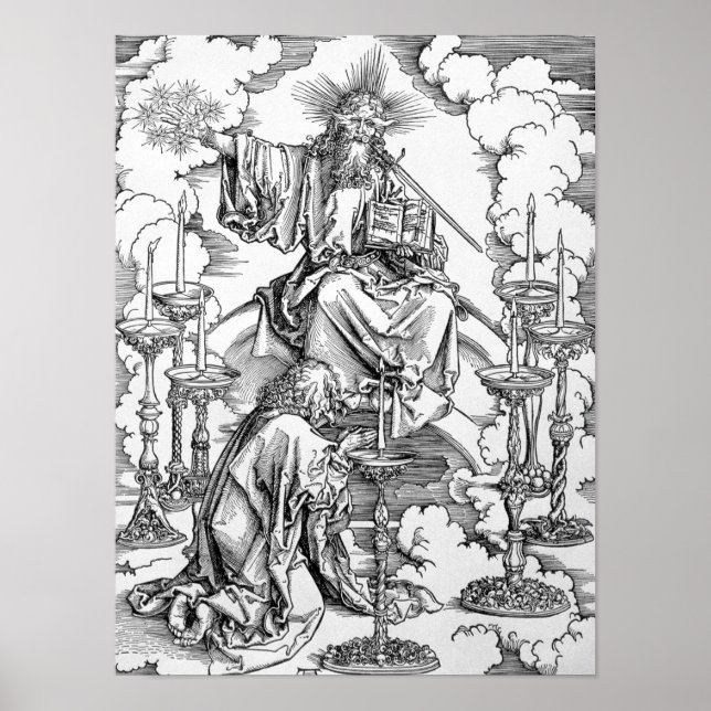 Póster La visión de los siete candeleros (Frente)