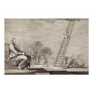 Póster La visión de Santa Perpetua: La escalera del marti