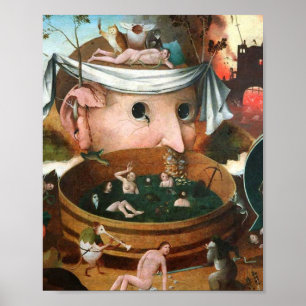 Póster La Visión De Tondal - Hieronymus Bosch