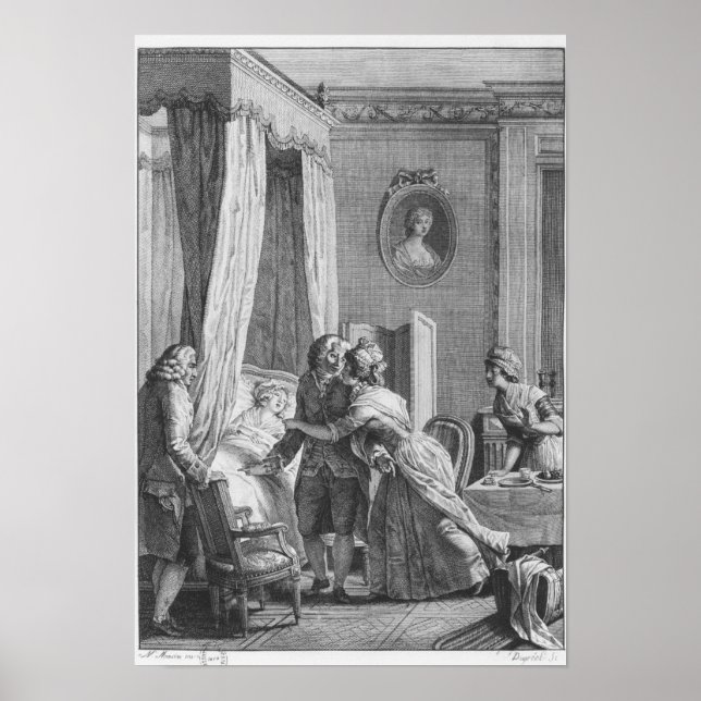 Póster La visita del médica de Boson (Frente)