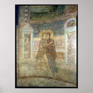 Póster La visita, los detalles de la capilla