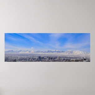 Póster La vista - Salt Lake City, Poster de Utah