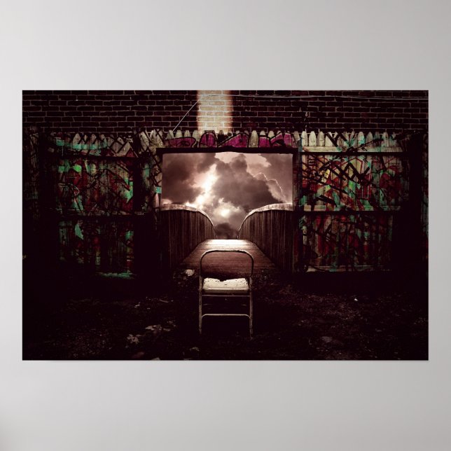 Póster La visualización (Frente)