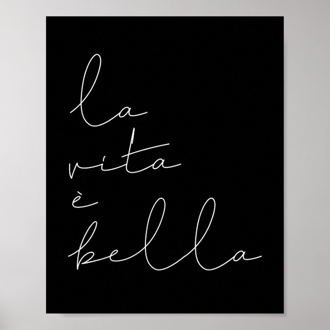 Póster La vita è bella (Frente)