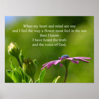 Póster La voz de Dios POSTER PRINT