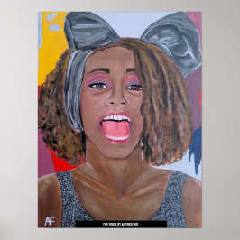 Póster La Voz Pintura de Alfred Fox