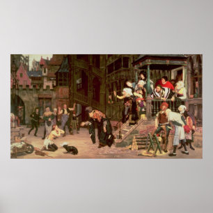 Póster La vuelta del hijo despilfarrador, 1862
