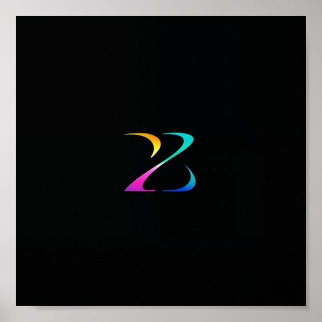 Póster La Z arcoiris (Frente)