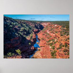 Póster La Z-Curva de Kalbarri, Australia - poster
