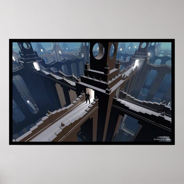 Póster Laberíntico (Frente)