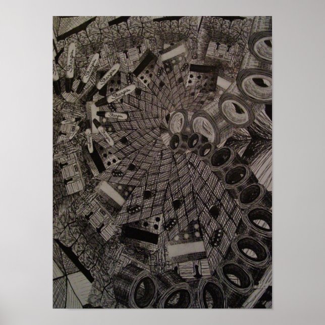 Póster Laberinto (Frente)