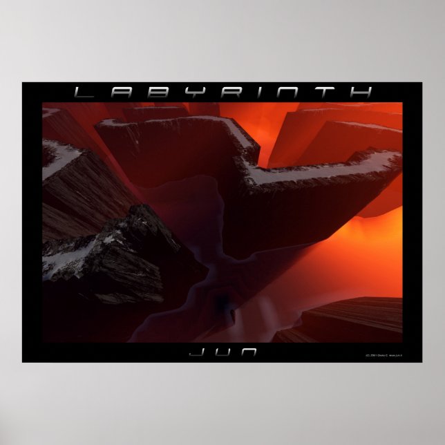 Póster Laberinto (Frente)