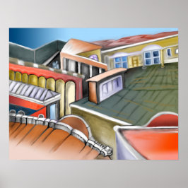 Póster Laberinto mental