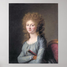 Póster Labille-Guiard - Duquesa De Aiguillon 1770