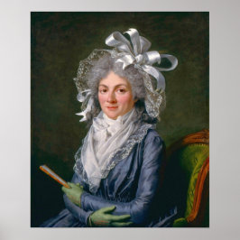 Póster Labille-Guiard - Madame De Genlis