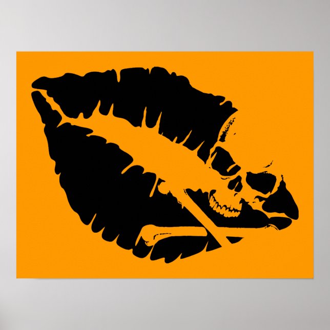 Póster labios envenenados (Frente)